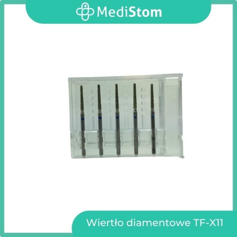 Wiertło Diamentowe TF-X11 173-X014M; (niebieskie); 5 szt. Wiertło Diamentowe TF-X11 173-X014M; (niebieskie); 5 szt.