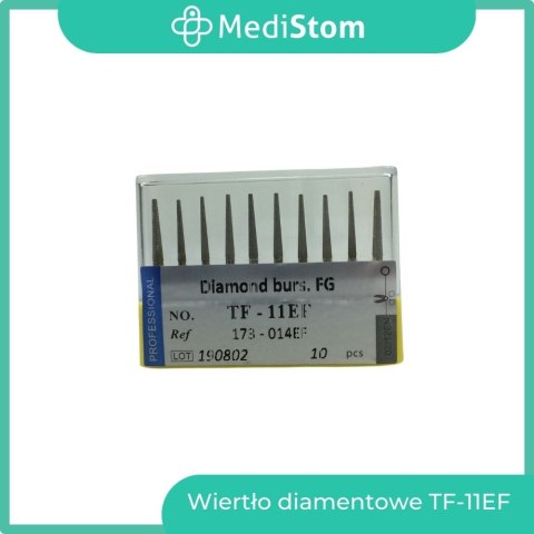 Wiertło Diamentowe TF-11EF 173-014EF; (żółte); 10 szt. Wiertło Diamentowe TF-11EF 173-014EF; (żółte); 10 szt.
