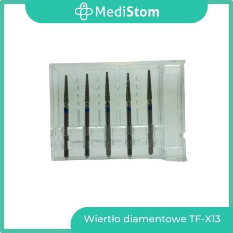 Wiertło Diamentowe TF-X13 173-X018M; (niebieskie); 5 szt. Wiertło Diamentowe TF-X13 173-X018M; (niebieskie); 5 szt.