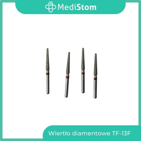 Wiertło Diamentowe TF-13F 173-018F; (czerwone); 10 szt. Wiertło Diamentowe TF-13F 173-018F; (czerwone); 10 szt.