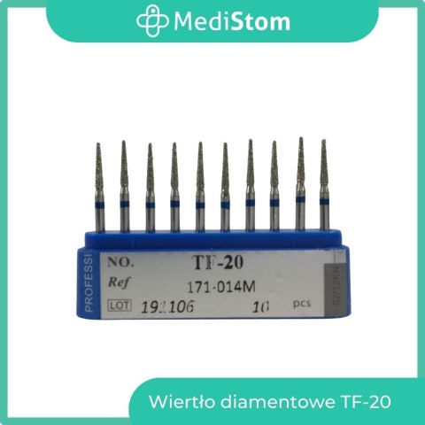 Wiertło Diamentowe TF-20 171-014M; (niebieskie); 10 szt. Wiertło Diamentowe TF-20 171-014M; (niebieskie); 10 szt.
