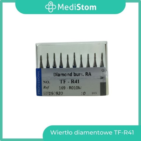 Wiertło Diamentowe TF-R41 169-R010M; (niebieskie); 10 szt.