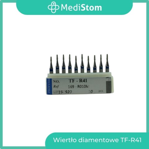 Wiertło Diamentowe TF-R41 169-R010M; (niebieskie); 10 szt. Wiertło Diamentowe TF-R41 169-R010M; (niebieskie); 10 szt.