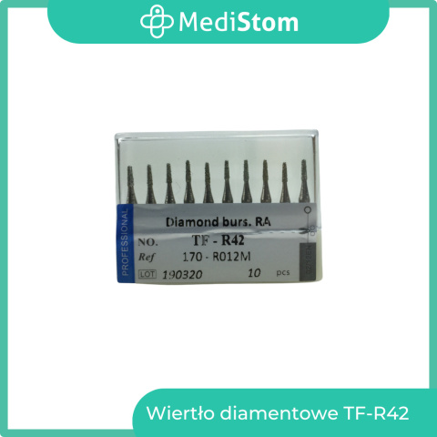 Wiertło Diamentowe TF-R42 170-R012M; (niebieskie); 10 szt. Wiertło Diamentowe TF-R42 170-R012M; (niebieskie); 10 szt.