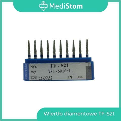 Wiertło Diamentowe TF-S21 171-S016M; (niebieskie); 10 szt. Wiertło Diamentowe TF-S21 171-S016M; (niebieskie); 10 szt.