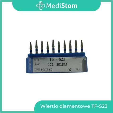 Wiertło Diamentowe TF-S23 170-S018M; (niebieskie); 10 szt. Wiertło Diamentowe TF-S23 170-S018M; (niebieskie); 10 szt.