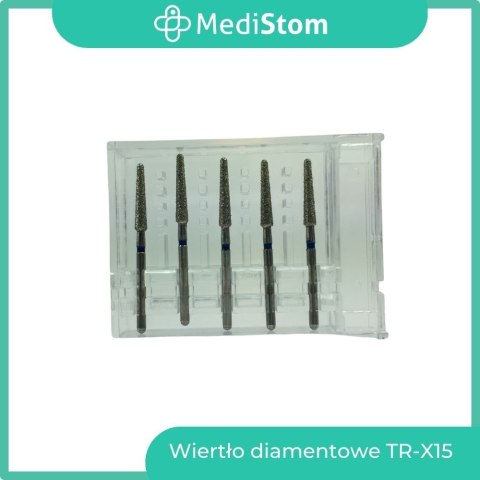Wiertło Diamentowe TR-X15 200-X022M; (niebieskie); 5 szt. Wiertło Diamentowe TR-X15 200-X022M; (niebieskie); 5 szt.