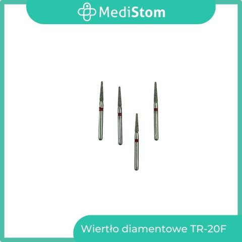 Wiertło Diamentowe TR-20F 197-014F; (czerwone); 10 szt. Wiertło Diamentowe TR-20F 197-014F; (czerwone); 10 szt.