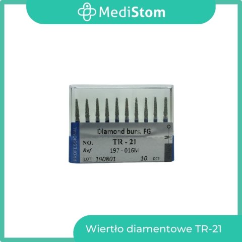 Wiertło Diamentowe TR-21 197-016M; (niebieskie); 10 szt. Wiertło Diamentowe TR-21 197-016M; (niebieskie); 10 szt.
