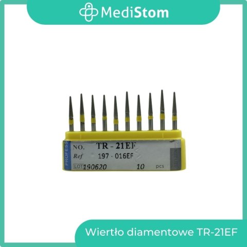 Wiertło Diamentowe TR-21EF 197-016EF; (żółte); 10 szt. Wiertło Diamentowe TR-21EF 197-016EF; (żółte); 10 szt.