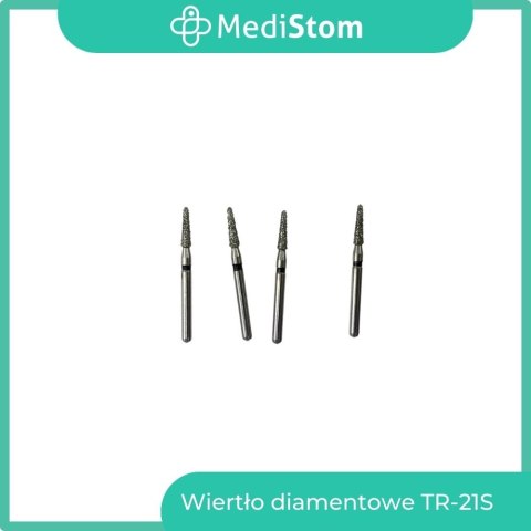 Wiertło Diamentowe TR-21S 197-016S; (czarne); 10 szt. Wiertło Diamentowe TR-21S 197-016S; (czarne); 10 szt.