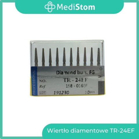 Wiertło Diamentowe TR-24EF 198-016EF; (żółte); 10 szt. Wiertło Diamentowe TR-24EF 198-016EF; (żółte); 10 szt.