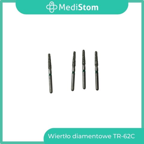Wiertło Diamentowe TR-62C 197-018C; (zielone); 10 szt. Wiertło Diamentowe TR-62C 197-018C; (zielone); 10 szt.