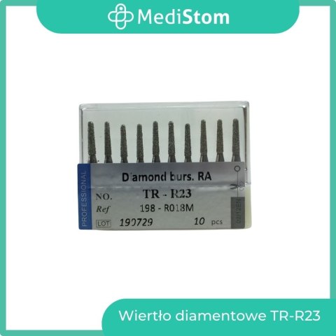 Wiertło Diamentowe TR-R23 198-R018M; (niebieskie); 10 szt.