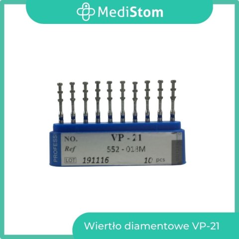 Wiertło Diamentowe VP-21 552-018M; (niebieskie); 10 szt. Wiertło Diamentowe VP-21 552-018M; (niebieskie); 10 szt.
