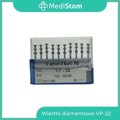 Wiertło Diamentowe VP-22 552-021M; (niebieskie); 10 szt. Wiertło Diamentowe VP-22 552-021M; (niebieskie); 10 szt.