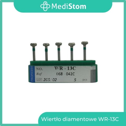 Wiertło Diamentowe WR-13C 068-042C; (zielone); 5 szt. Wiertło Diamentowe WR-13C 068-042C; (zielone); 5 szt.