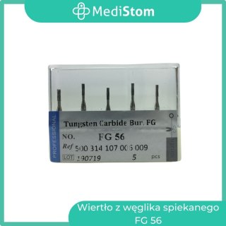 Wiertło z węglika spiekanego FG 56; 5 szt.