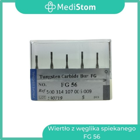 Wiertło z węglika spiekanego FG 56; 5 szt.