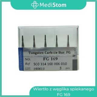 Wiertło z węglika spiekanego FG 169; 5 szt.