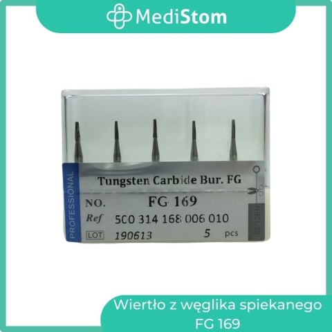 Wiertło z węglika spiekanego FG 169; 5 szt.