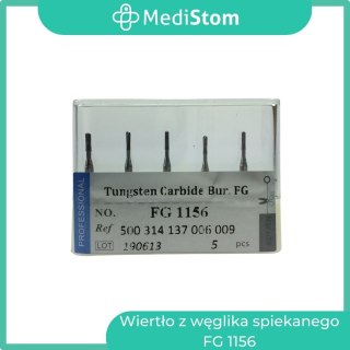 Wiertło z węglika spiekanego FG 1156; 5 szt.