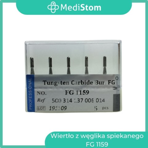 Wiertło z węglika spiekanego FG 1159; 5 szt. Wiertło z węglika spiekanego FG 1159; 5 szt.