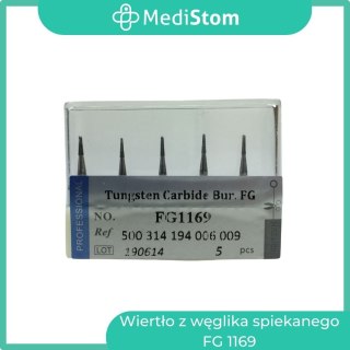 Wiertło z węglika spiekanego FG 1169; 5 szt.