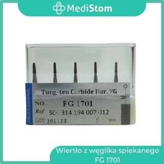 Wiertło z węglika spiekanego FG 1701; 5 szt.