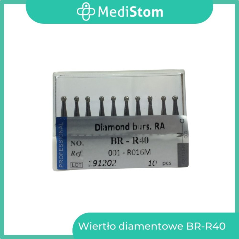 Wiertło Diamentowe BR-R40 001-R016M; (niebieskie); 10 szt.