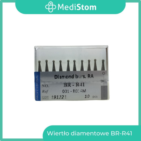 Wiertło Diamentowe BR-R41 001-R014M; (niebieskie); 10 szt.