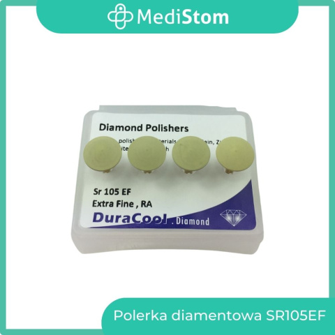 Diamentowa polerka na kątnicę Sr105EF; 4 szt. Diamentowa polerka na kątnicę Sr105EF; 4 szt.