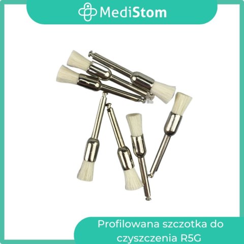 Szczoteczka do polerowania na kątnicę R5G; 10 szt. Szczoteczka do polerowania na kątnicę R5G; 10 szt.