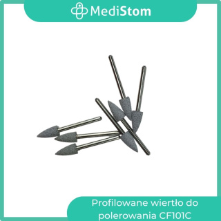 Silikonowa gumka do polerowania kompozytu i ceramiki Cf101C; 10 szt.