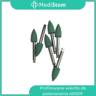 Silikonowa gumka do polerowania kompozytu i metalu Ar101F; 10 szt.
