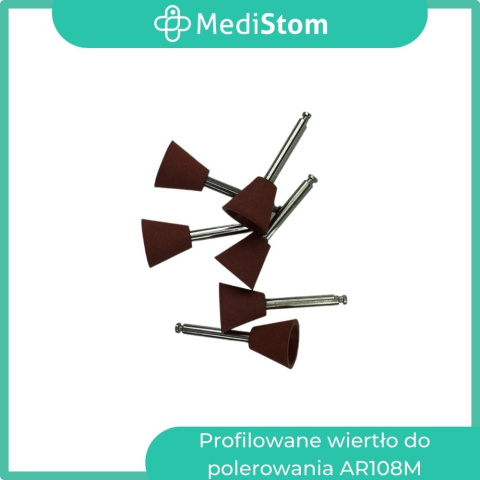 Silikonowa gumka do polerowania kompozytu i metalu Ar108M; 10 szt. Silikonowa gumka do polerowania kompozytu i metalu Ar108M; 10 szt.