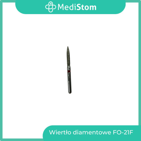 Wiertło Diamentowe FO-21F 249-014F; (czerwone); 10 szt.