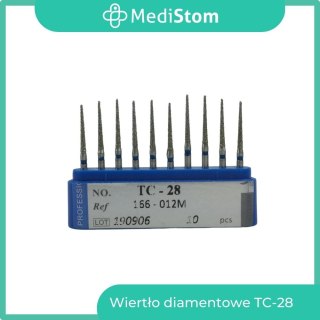 Wiertło Diamentowe TC-28 166-012M; (niebieskie); 10 szt.