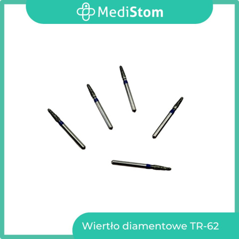 Wiertło diamentowe TR-62 197-018M; (niebieskie); 10 szt. Wiertło diamentowe TR-62 197-018M; (niebieskie); 10 szt.