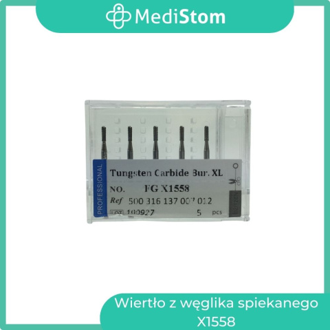 Wiertło z węglika spiekanego X1558; 5 szt. Wiertło z węglika spiekanego X1558; 5 szt.