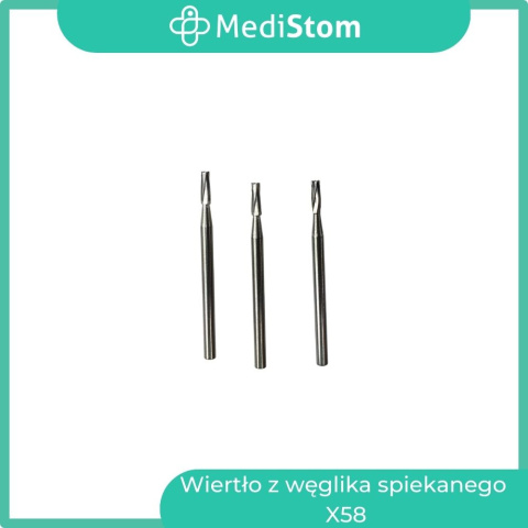 Wiertło z węglika spiekanego FG X58; 5 szt. Wiertło z węglika spiekanego FG X58; 5 szt.