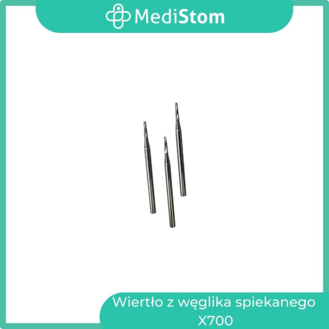 Wiertło z węglika spiekanego FG X700; 5 szt. Wiertło z węglika spiekanego FG X700; 5 szt.