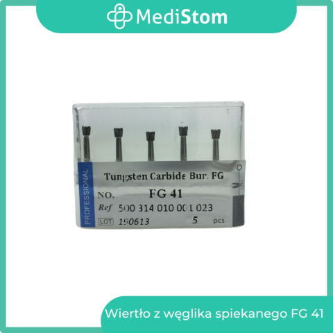 Wiertło z węglika spiekanego FG 41; 5 szt. Wiertło z węglika spiekanego FG 41; 5 szt.
