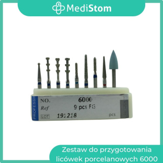 Zestaw do przygotowania licówek porcelanowych