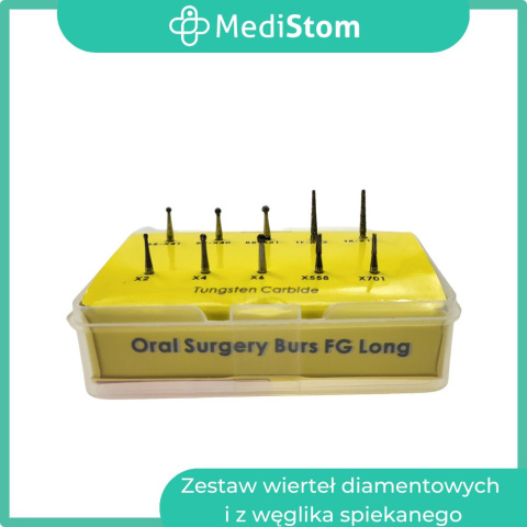 Zestaw wierteł diamentowych i z węglika spiekanego Zestaw wierteł diamentowych i z węglika spiekanego