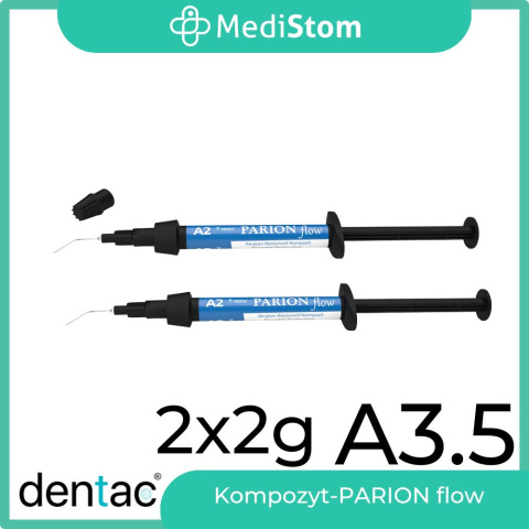 PARION Flow Composite A 3,5, 2x2g Kompozyt do odbudowy DENTAC