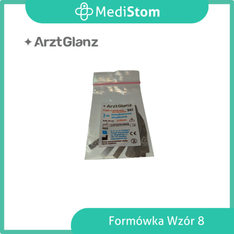 Paski do formówek profilowane Arzt Glanz przedtrzonowe obustronne wzór 8 Paski do formówek profilowane Arzt Glanz przedtrzonowe obustronne wzór 8