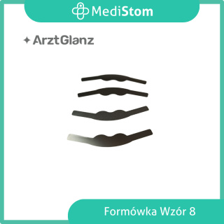 Paski do formówek profilowane Arzt Glanz przedtrzonowe obustronne wzór 8