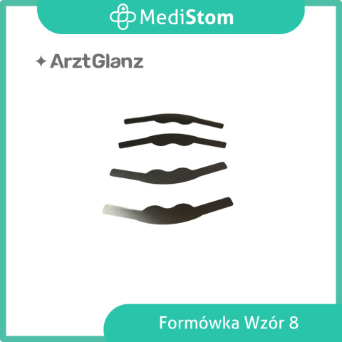 Paski do formówek profilowane Arzt Glanz przedtrzonowe obustronne wzór 8 Paski do formówek profilowane Arzt Glanz przedtrzonowe obustronne wzór 8