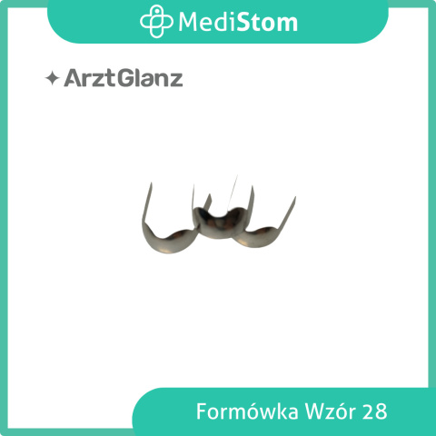 Paski do formówek tłoczone Arzt Glanz przedtrzonowe obustronne wzór 28 Paski do formówek tłoczone Arzt Glanz przedtrzonowe obustronne wzór 28